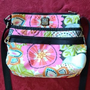 Brighton Colorful Floral Crossbody Bag